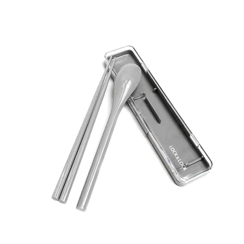 Bộ muỗng đũa nhựa LocknLock nhỏ gọn dễ dàng mang theo - LLC115, , large image number null